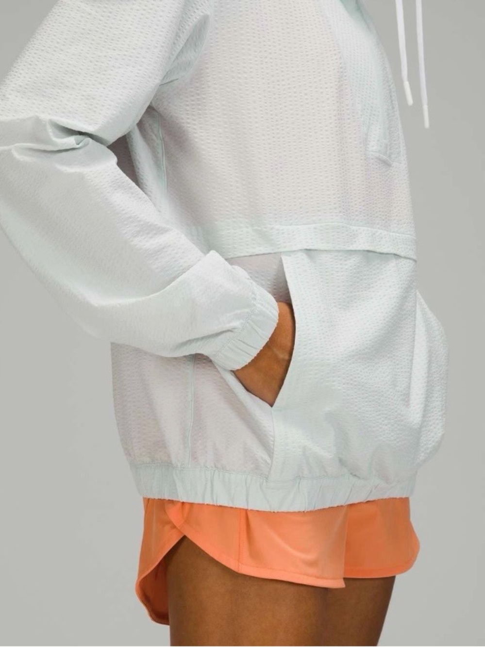 lululemon athletica Pack Light Pullover in Ocean Air - Picture 3 of 9